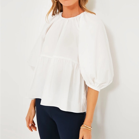 White Sutton Blouse - Picture 3 of 11